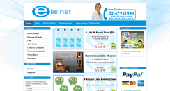 Desktop Screenshot of elisinet.it